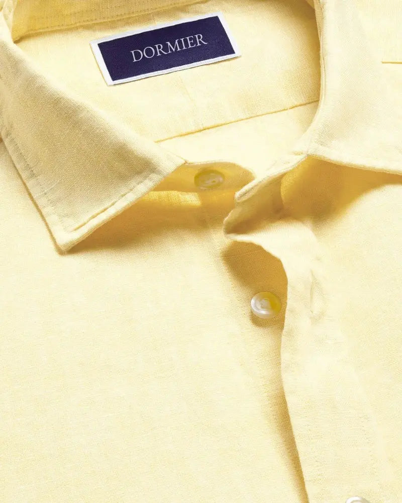 Dormier | Palermo Linen Long-Sleeve Shirt