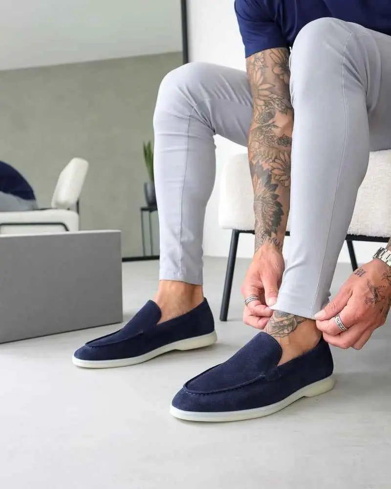 Dormier | Belgravia Suede Loafer
