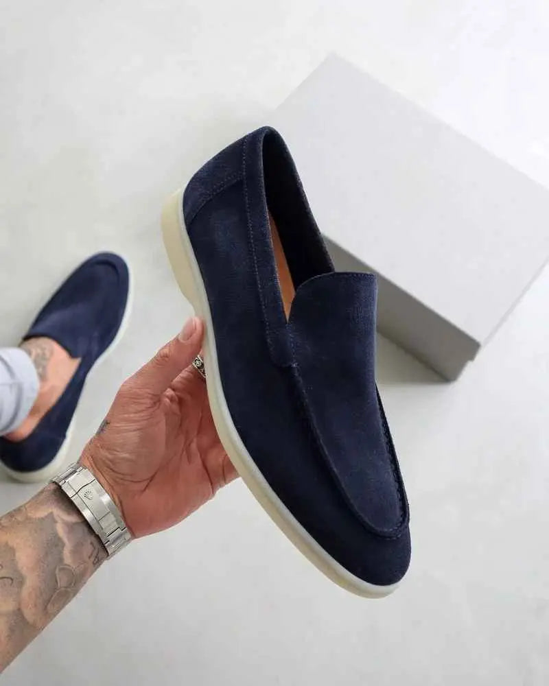 Dormier | Belgravia Suede Loafer