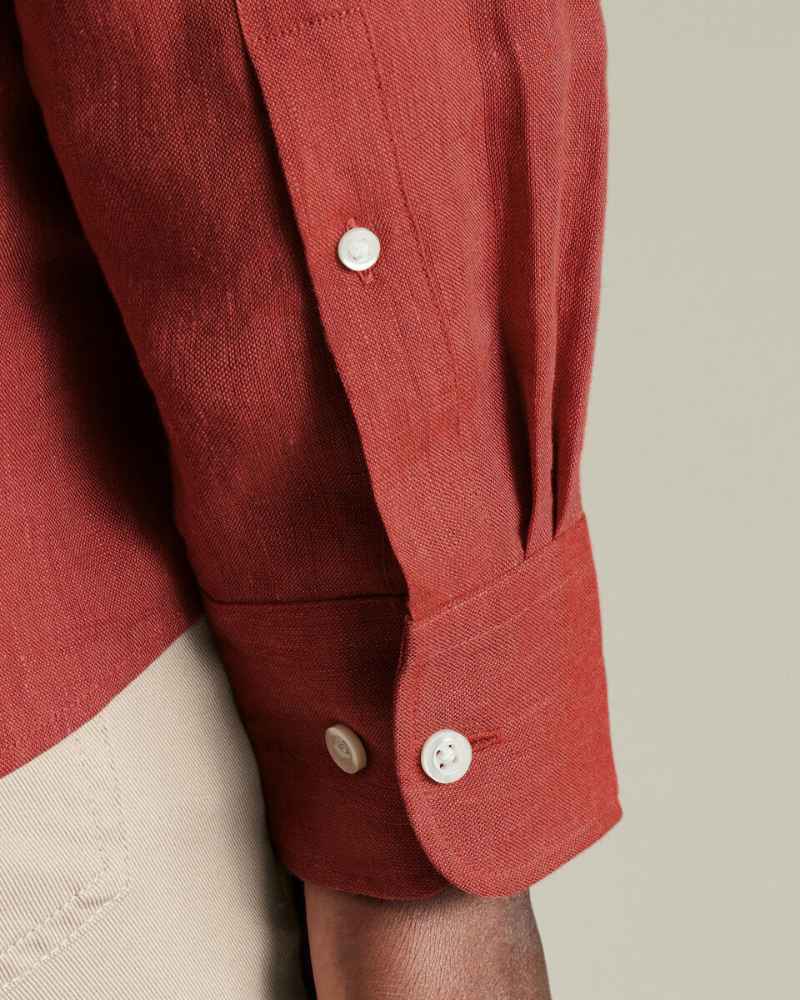 Dormier | Palermo Linen Long-Sleeve Shirt