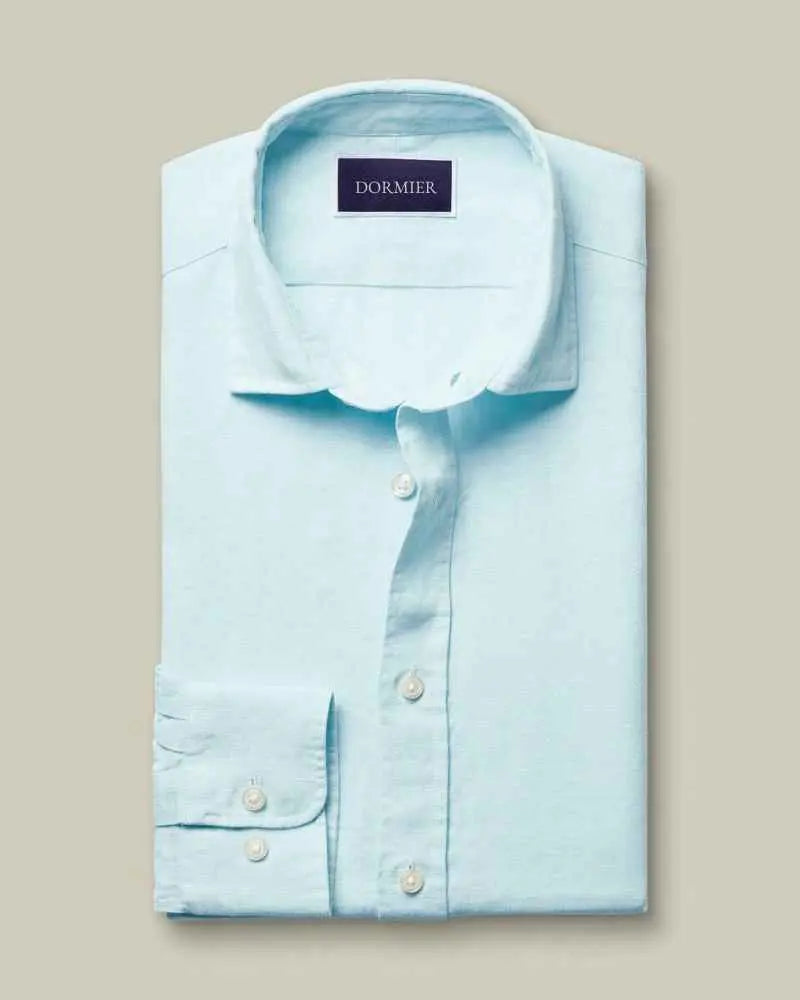 Dormier | Palermo Linen Long-Sleeve Shirt