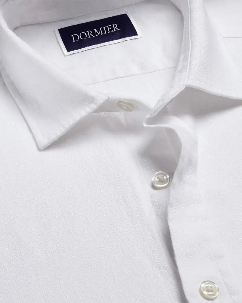 Dormier | Palermo Linen Long-Sleeve Shirt