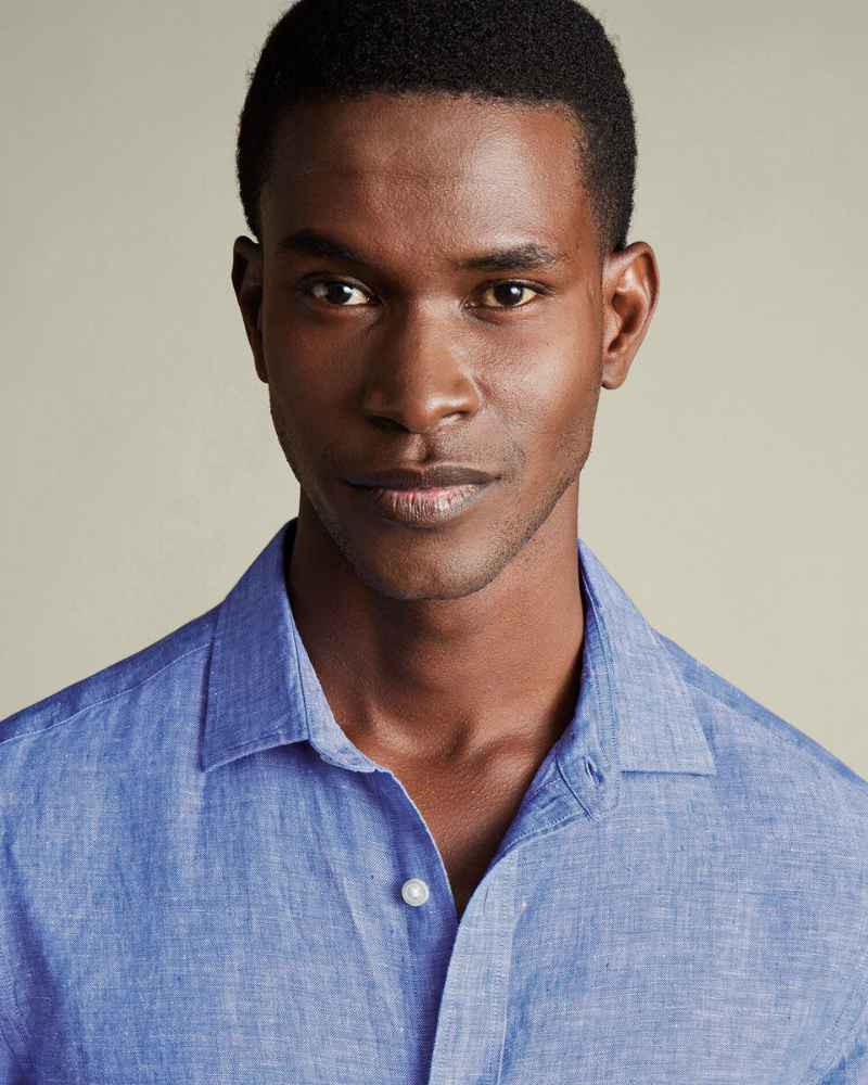 Dormier | Palermo Linen Long-Sleeve Shirt