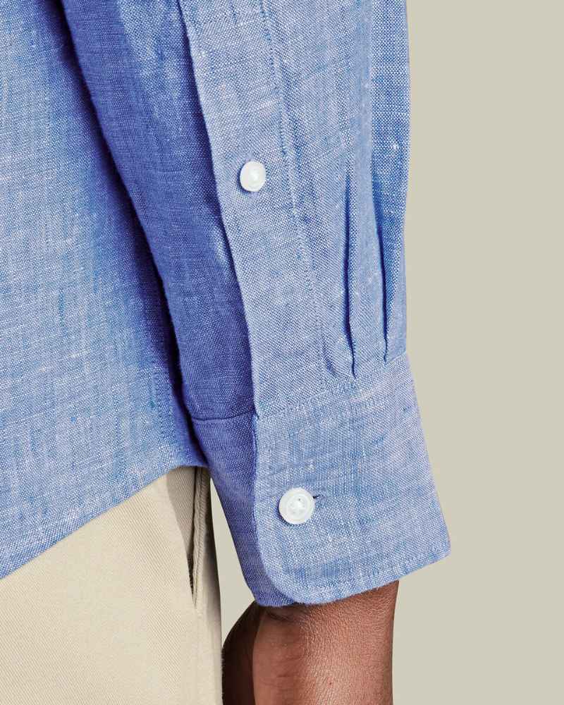 Dormier | Palermo Linen Long-Sleeve Shirt