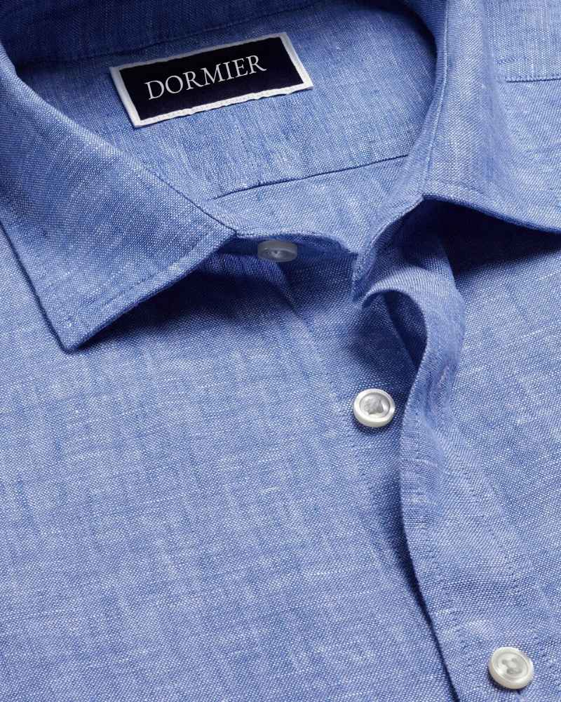 Dormier | Palermo Linen Long-Sleeve Shirt