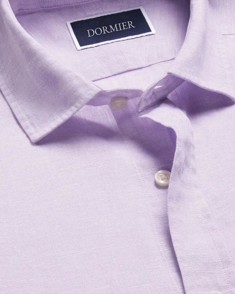 Dormier | Palermo Linen Long-Sleeve Shirt