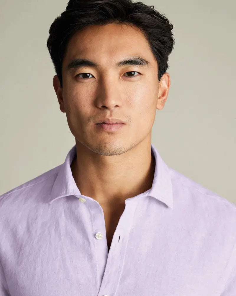 Dormier | Palermo Linen Long-Sleeve Shirt