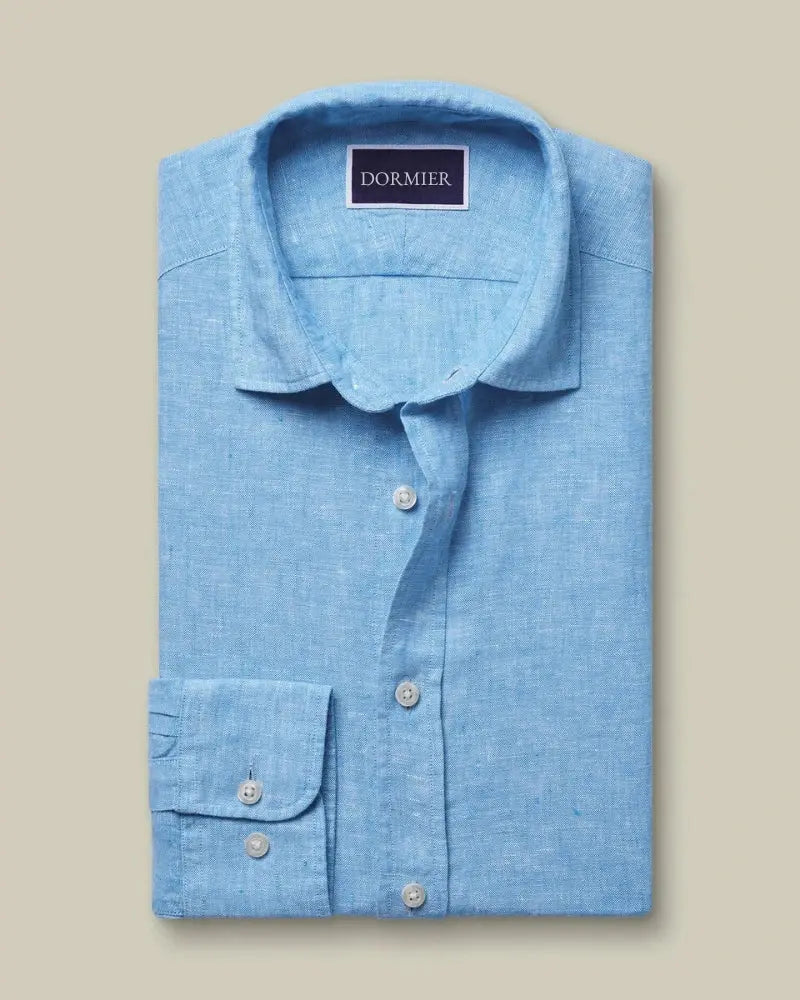 Dormier | Palermo Linen Long-Sleeve Shirt