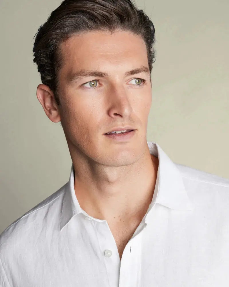 Dormier | Palermo Linen Long-Sleeve Shirt