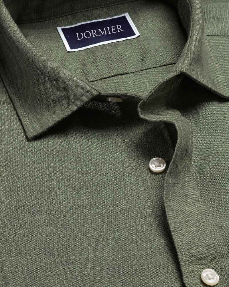Dormier | Palermo Linen Long-Sleeve Shirt