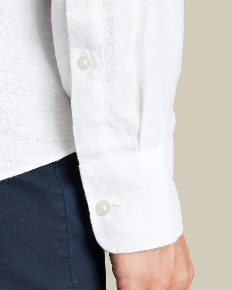 Dormier | Palermo Linen Long-Sleeve Shirt