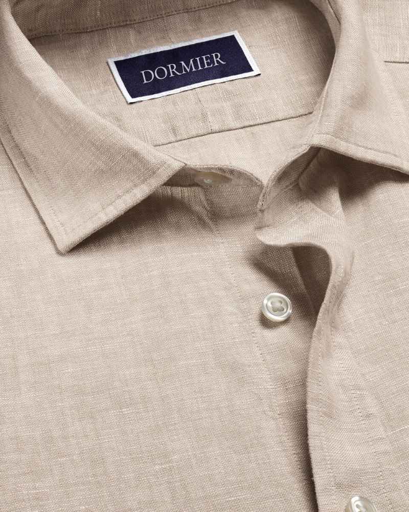 Dormier | Palermo Linen Long-Sleeve Shirt