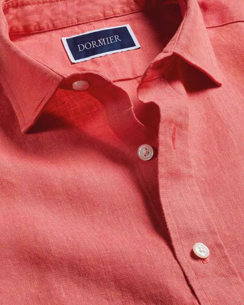 Dormier | Palermo Linen Long-Sleeve Shirt