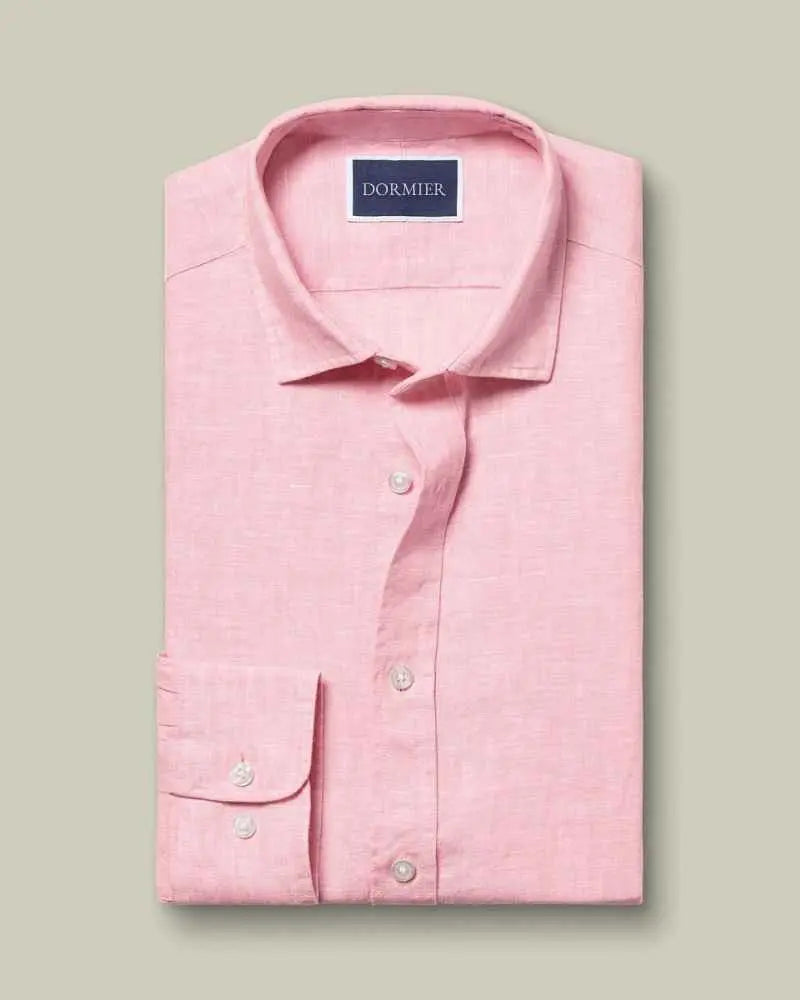 Dormier | Palermo Linen Long-Sleeve Shirt