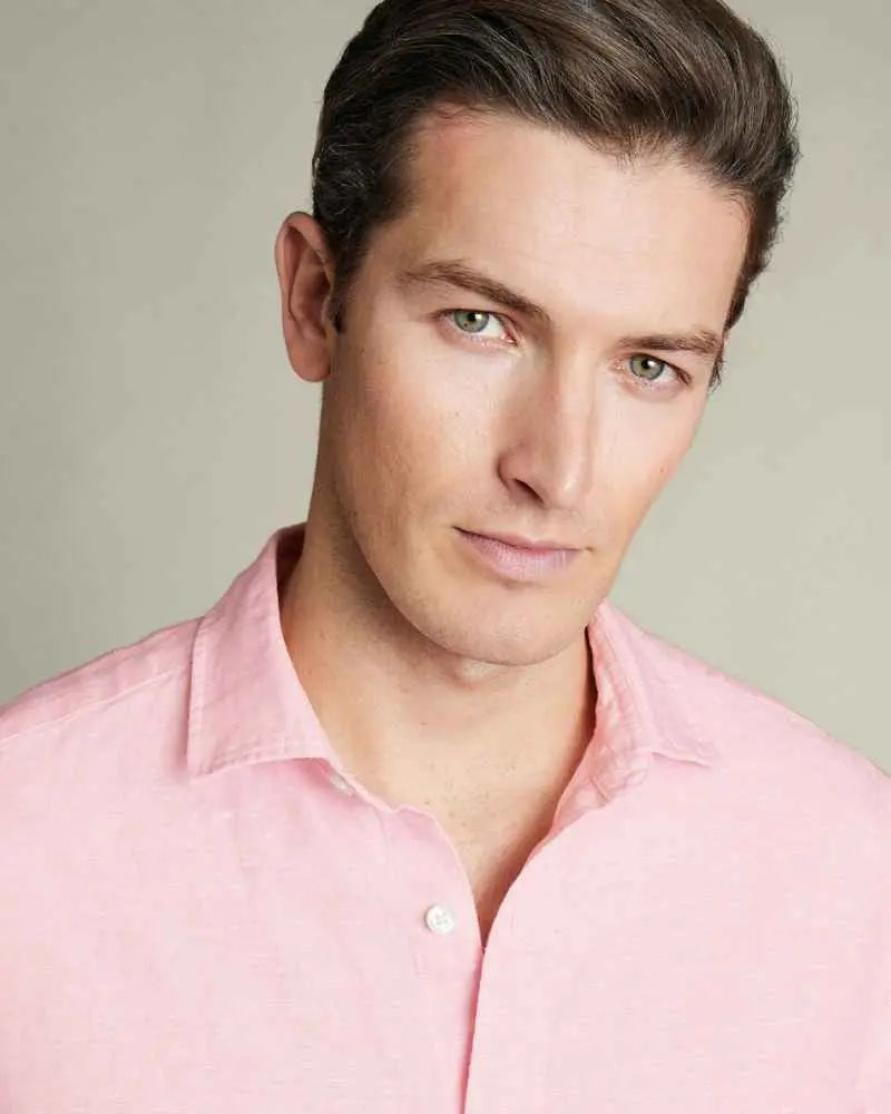 Dormier | Palermo Linen Long-Sleeve Shirt