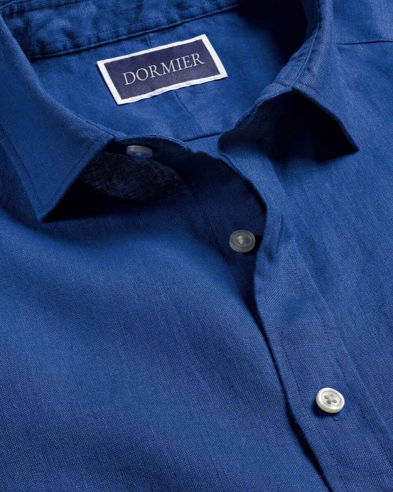 Dormier | Palermo Linen Long-Sleeve Shirt