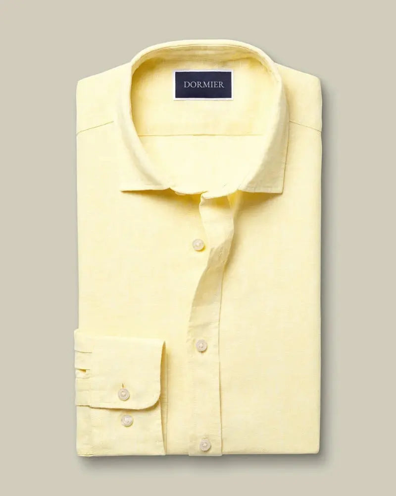 Dormier | Palermo Linen Long-Sleeve Shirt