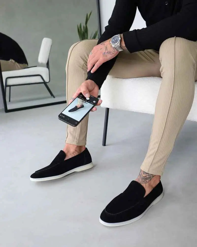 Dormier | Belgravia Suede Loafer