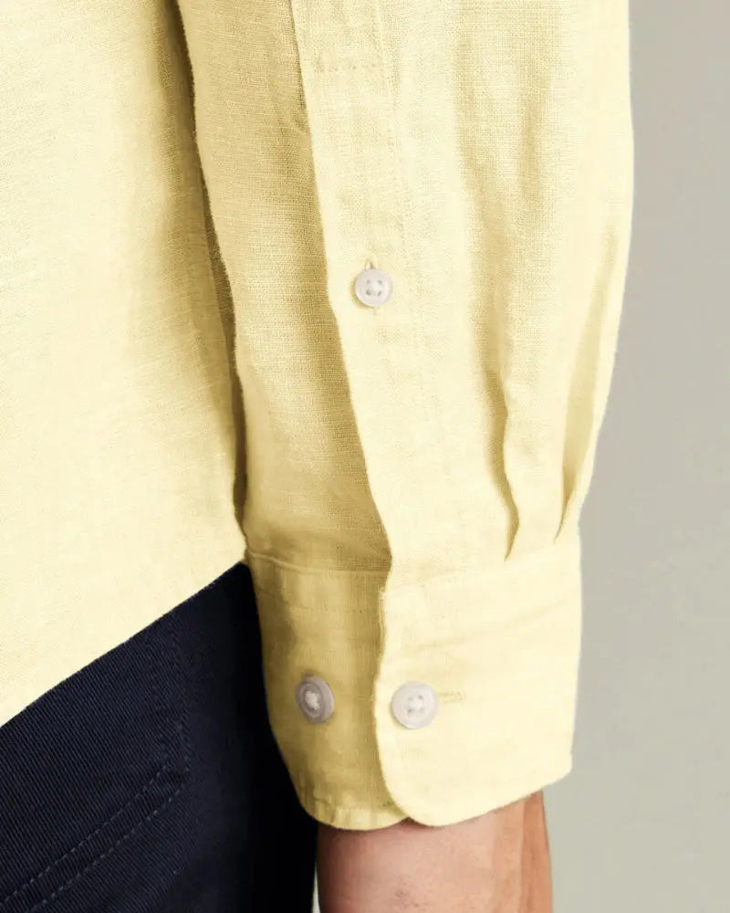 Dormier | Palermo Linen Long-Sleeve Shirt