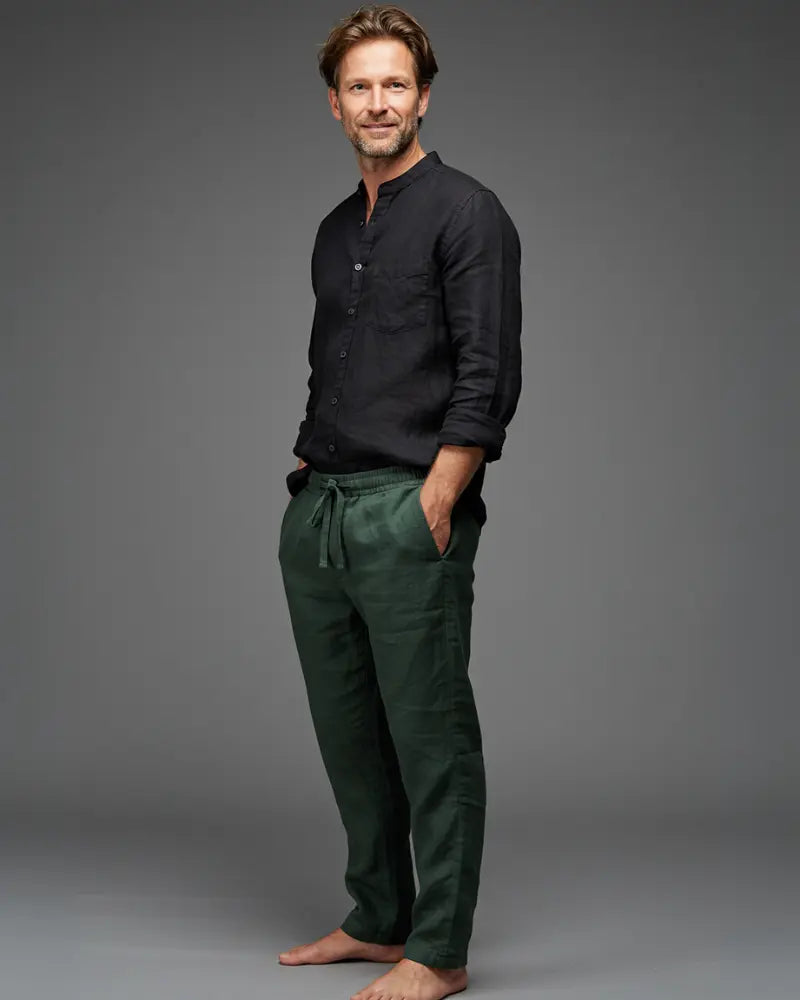Dormier | Capri Linen Trousers