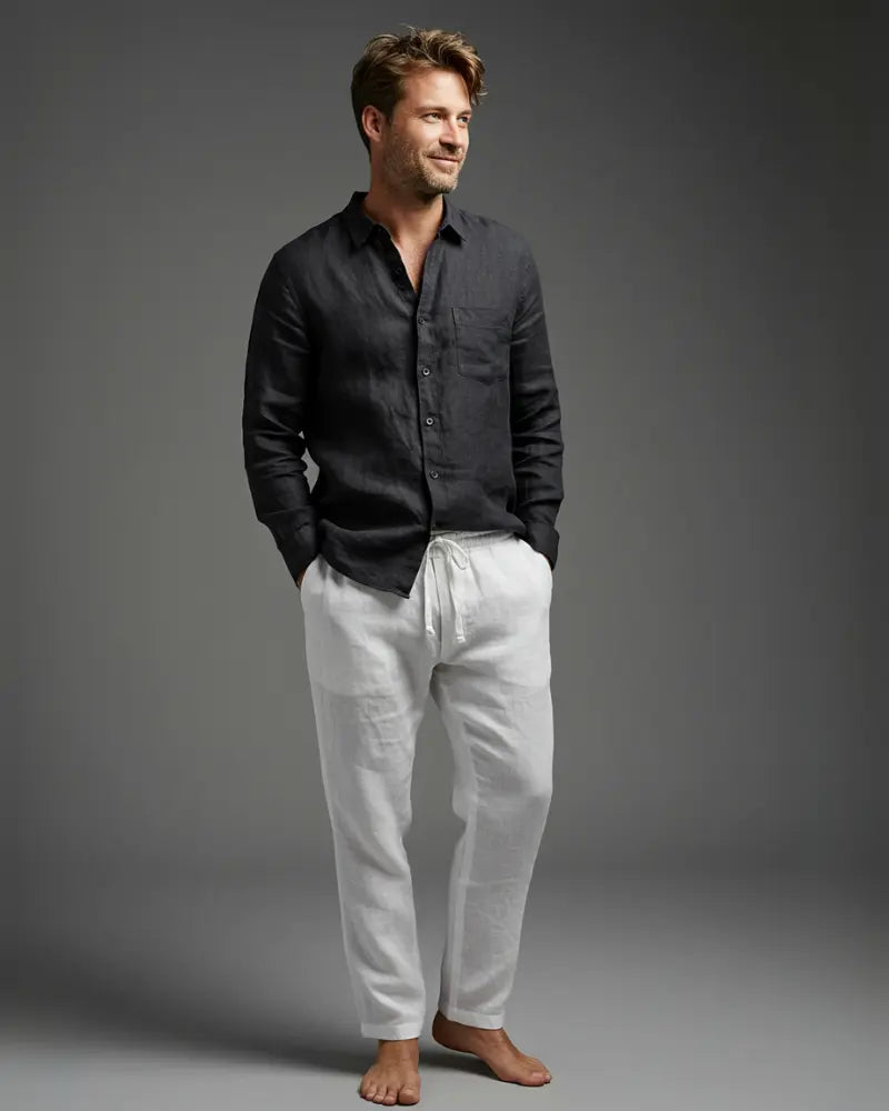 Dormier | Capri Linen Trousers